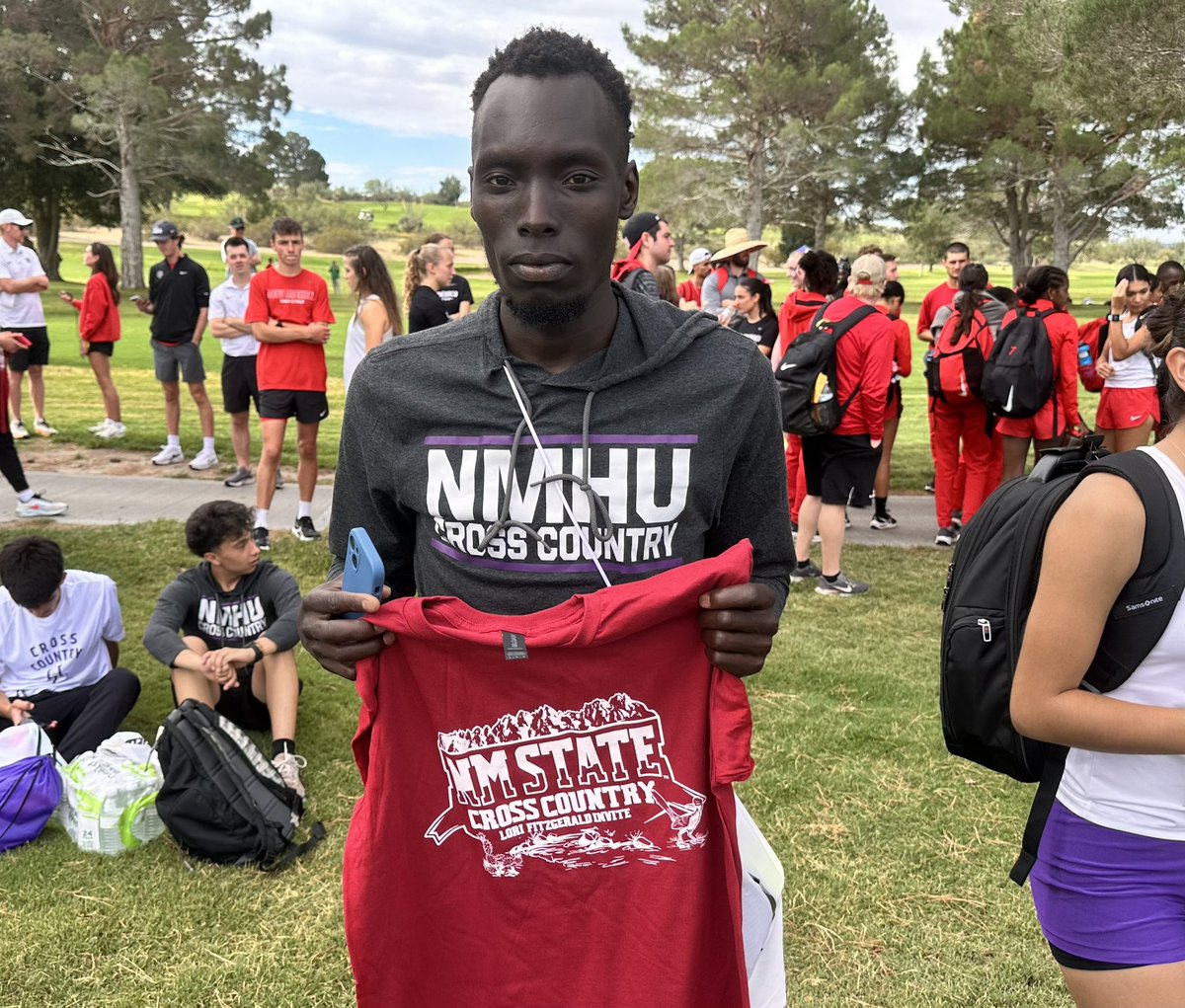 A Top 5 finish for sophomore Weldon Chebon this morning in Las Cruces!

#ThisIsHighlands