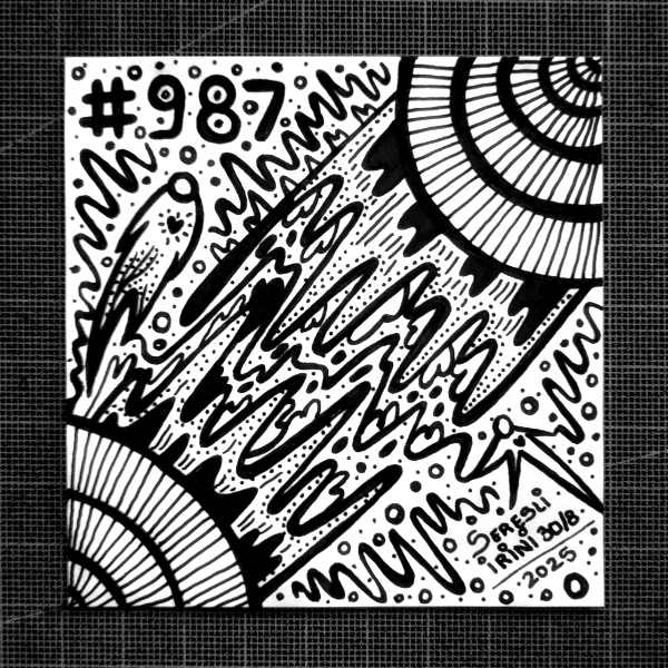 iriniseresli's tweet photo. #987 doodle journal •_• 
"You are a living magnet. What you attract into your life is in harmony with your dominant thoughts."
Brian Tracy
@BrianTracy
#mindfulart #meditation #arttherapy #mentalhealth #expressiveart #intuitiveart #abstractart #Mindfulness #psychedelicart https://t.co/5SMfGRTatf