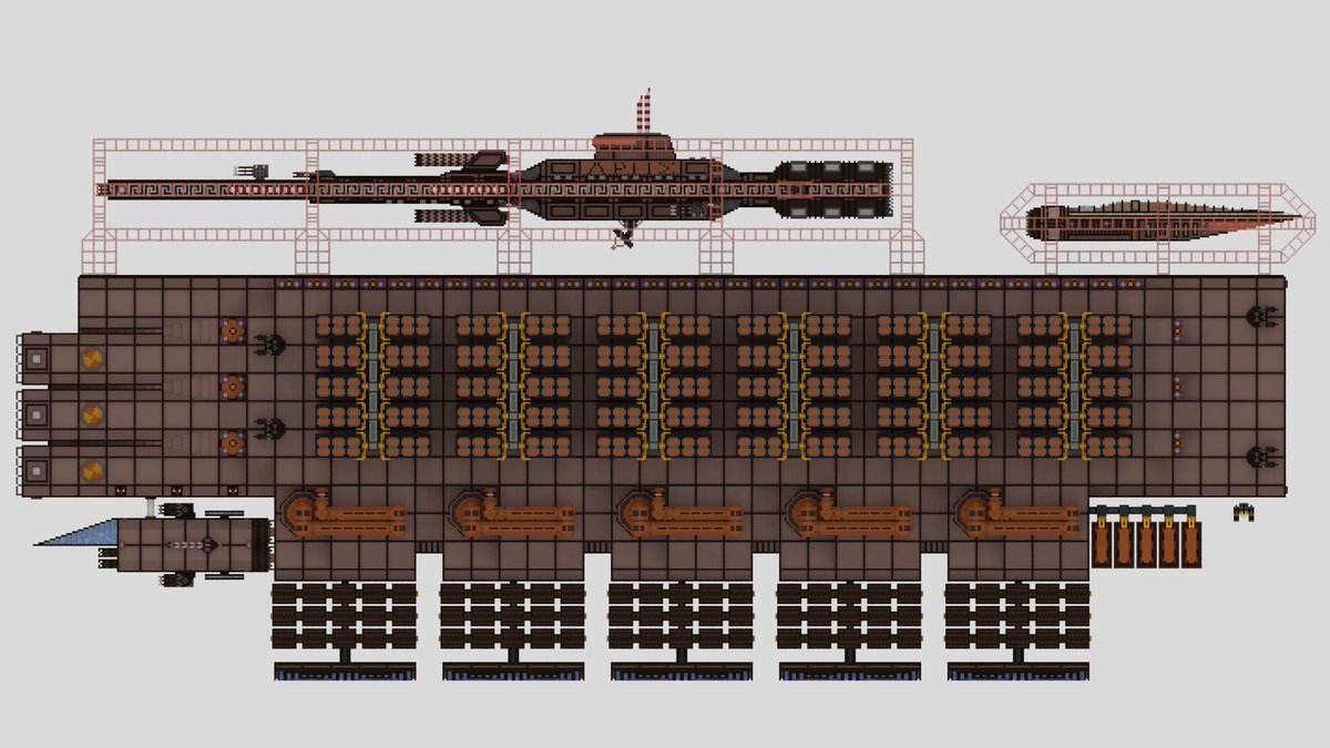 Hephaestus-class mobile shipyard
#scifiart #SpaceShip  #Minecraftbuilds #Minecraft #minecraft建築コミュ  Built on <a href="/AliquamCreative/">AliquamCreative</a>