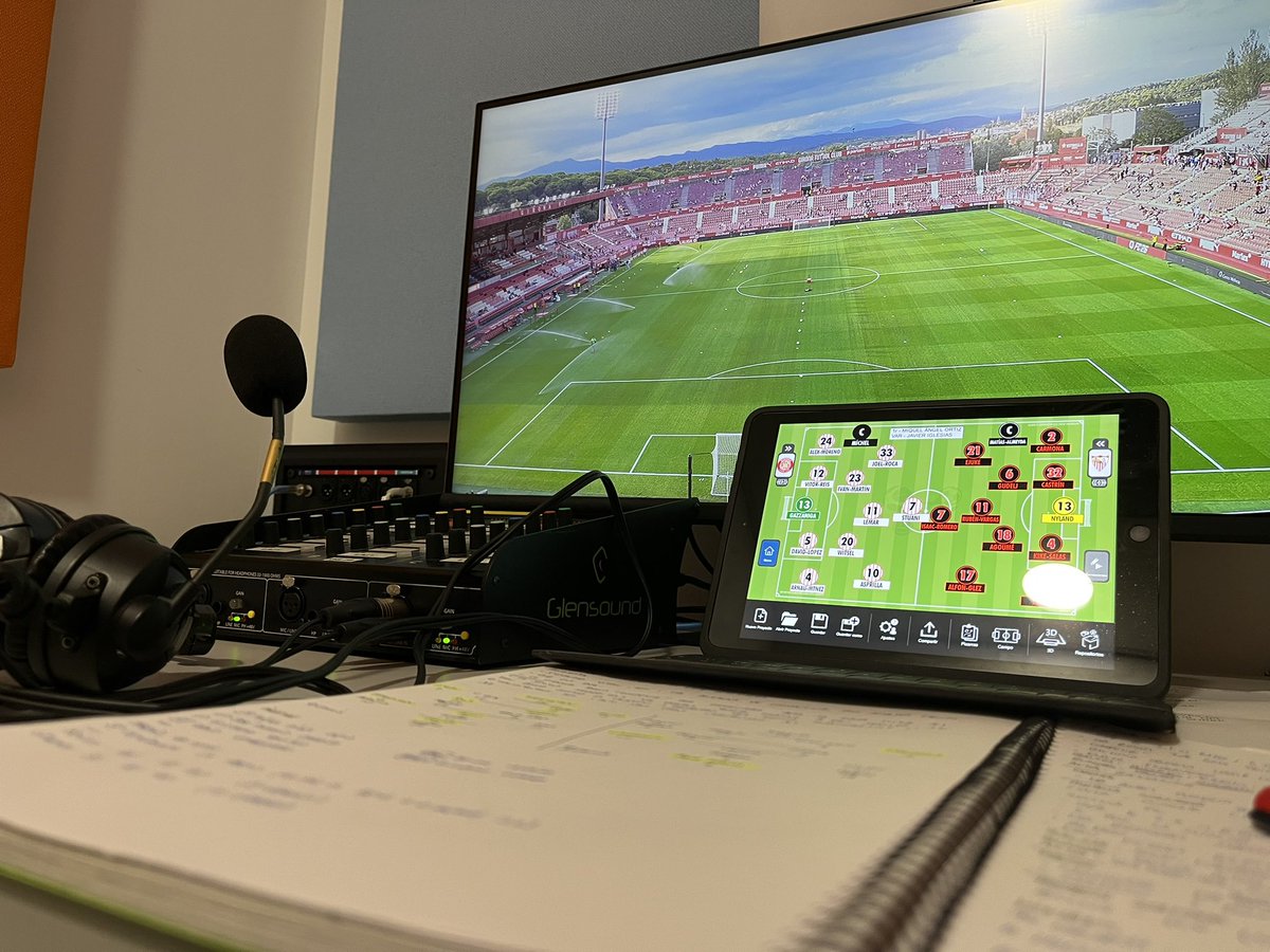 🎙️📺⚽️#GironaSevilla a l’audio 2 de <a href="/DAZN_ES/">DAZN España</a>

Let’s goooo 🙌🏻