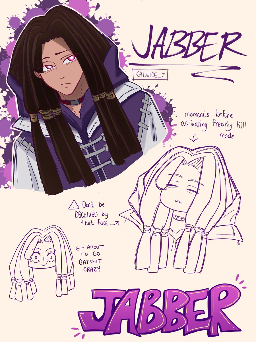JABBER WONGER!!! 💜
I absolutely love this maniac (and Zeno did such a great job with his dub voice! 😭 one of my fav dub voices for sure 🙌)
🧃This is my work, Reposting w/o credit &amp; Using for ai is PROHIBITED
#GACHIAKUTA #gachiakutajabber #gachiakutafanart #JabberWonger