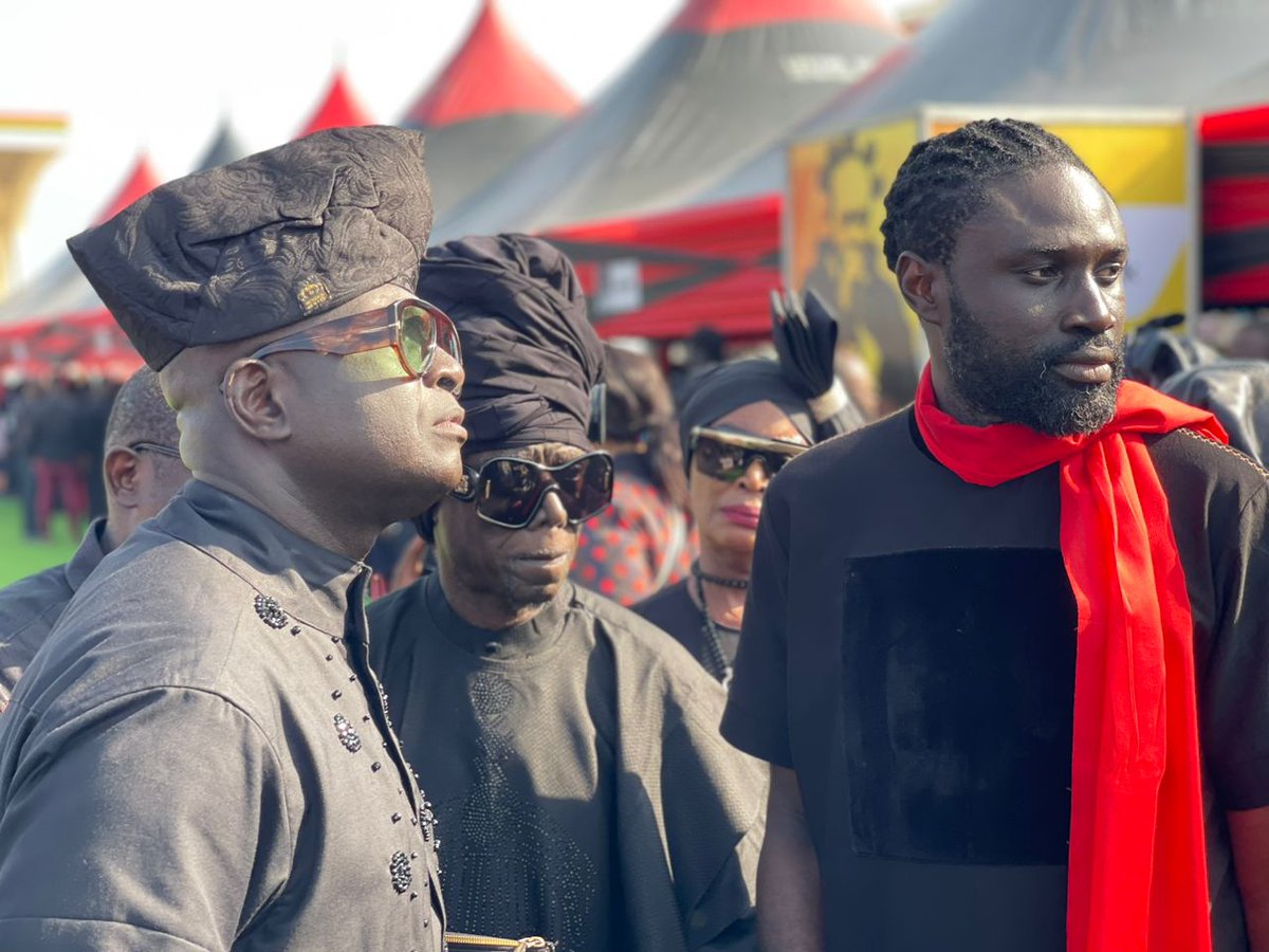 atinkatvgh's tweet photo. PHOTOS: Dr. Bawumia, Kennedy Agyapong, amongst other dignitaries, spotted at the One-Week Observation of the Late Daddy Lumba, happening now at the Black Star Square, with Roman Fada also spotted.
#Atinkatvgh #DaddyLumba https://t.co/UfnTtCaAVo