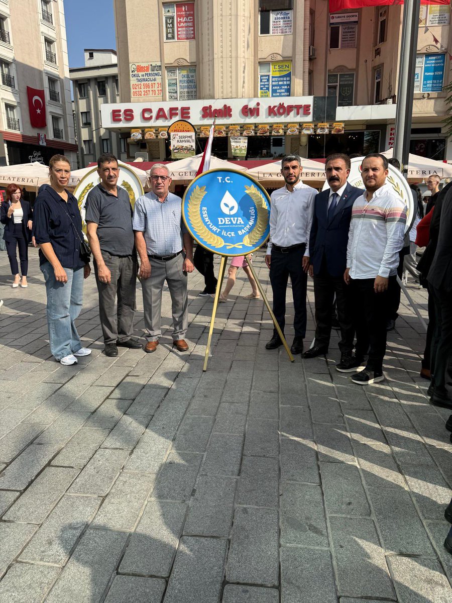 Deva Esenyurt İlçe Başkanlığı (@esenyurtdevailc) on Twitter photo Milletimizin bağımsızlık mücadelesinde eşsiz bir kahramanlık destanı yazdığı 30 Ağustos Zaferi’nin 103. yıl dönümünü büyük bir gurur ve coşkuyla idrak ediyoruz. Milletimizin bağımsızlık mücadelesinde eşsiz bir kahramanlık destanı yazdığı 30 Ağustos Zaferi’nin 103. yıl dönümünü büyük bir gurur ve coşkuyla idrak ediyoruz.