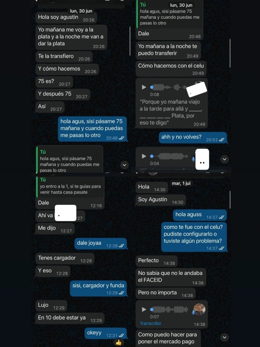 Vickycatullo's tweet photo. El es Agustin Gela Galván,el "Russo Gela", el 1 de Julio del 2025, mí hermana menor hizo negocio por un celular iPhone XS Max, pero cometio el enorme error de ponerle un voto de confianza y entregarle el celular antes de recibir el pago, ya que según el cuando llegaba a la plata+ https://t.co/69dXL97Ule