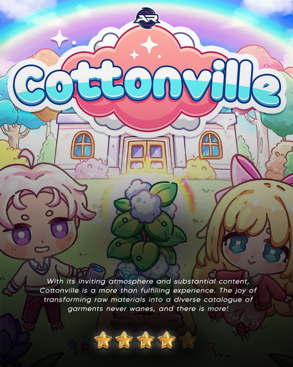 Cottonville presents a delightful fusion of life simulation and sartorial creativity.

<a href="/RedDeer_Games/">RedDeer.Games</a> <a href="/CottonvilleGame/">Cottonville: Dress-up Farming Game</a> #Cottonville