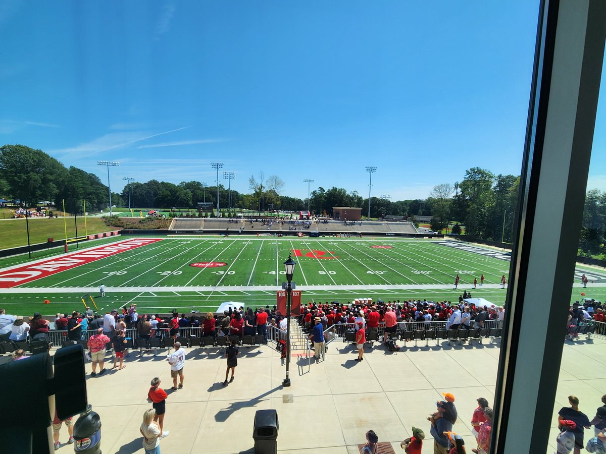 Football is back! <a href="/DavidsonFB/">Davidson Football</a> opens the Saj Thakkar era by hosting <a href="/HoyasFB/">Georgetown Football</a> on this immaculate Saturday. 

On the call with <a href="/MCovert58/">Mark Covert</a>...join us on ESPN+ at 1! 📺🏈