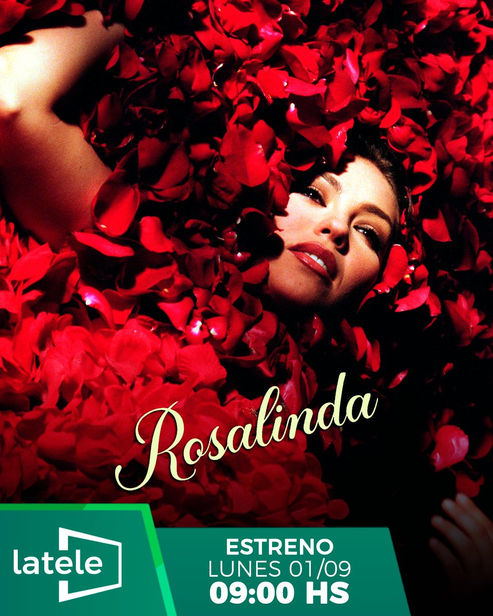 ThaliaQueen_'s tweet image. 📺 Rosalinda vuelve a Paraguay 🌹

La recordada telenovela protagonizada por @thalia regresa a la pantalla de latele.
El estreno será este lunes 01 de septiembre a las 09:00 hs, por #LaTeleDeTodos y en 28.1 Aire Digital.