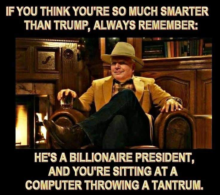 Democrat Leftists are hilarious. 

Point and laugh at them.

#DonaldTrump 
 #whereistrump