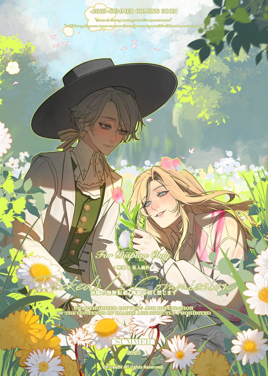 今天是我生日，偷偷解禁一张画集内容。

微调了一下伊索的眼睛和表情，和画集内容还是略有不同。

生日快乐，榨菜(*´I`*)