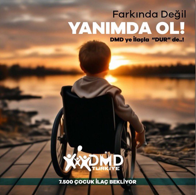 Aileler beklemekten yoruldu, çocuklar umudunu yitirmesin. Kas hastalarına özel merkezler, etkili ilaçlar ve medikal destek bir an önce sağlansın. #DMDtedaviBekliyor <a href="/saglikbakanligi/">T.C. Sağlık Bakanlığı</a> <a href="/drmemisoglu/">Prof. Dr. Kemal Memişoğlu</a> <a href="/suayipbirinci/">Doç. Dr. Şuayıp Birinci</a> <a href="/DrYerebakan/">Dr. Halit Yerebakan</a>