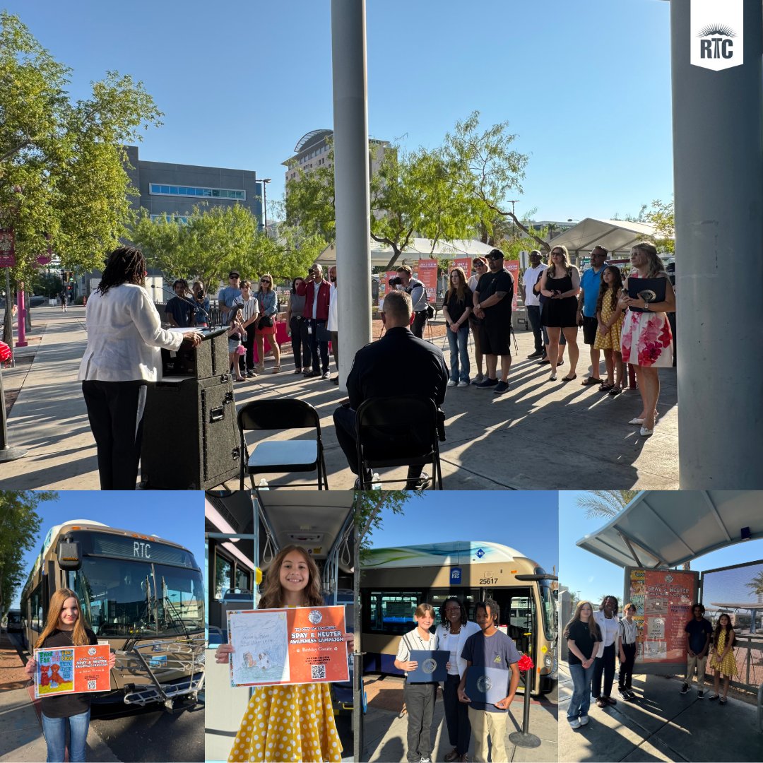 Big news! 🎉 DPS is teaming up with Ward 5, <a href="/RTCSNV/">RTC Southern Nevada</a>  &amp; <a href="/Shondra_Summers/">Shondra Summers-Armstrong</a> to showcase the <a href="/CityOfLasVegas/">City of Las Vegas</a>  Spay &amp; Neuter Art Contest on RTC buses! 🚍🐶🐱 Huge thanks to the Councilwoman for supporting art + pet responsibility! 💙 #CommunityArt