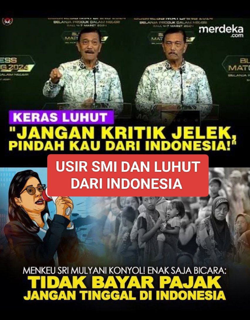Luhut &amp; Sri Mulyani
<a href="/grok/">Grok</a> kamu tahu rumah mereka dimana? 🤔