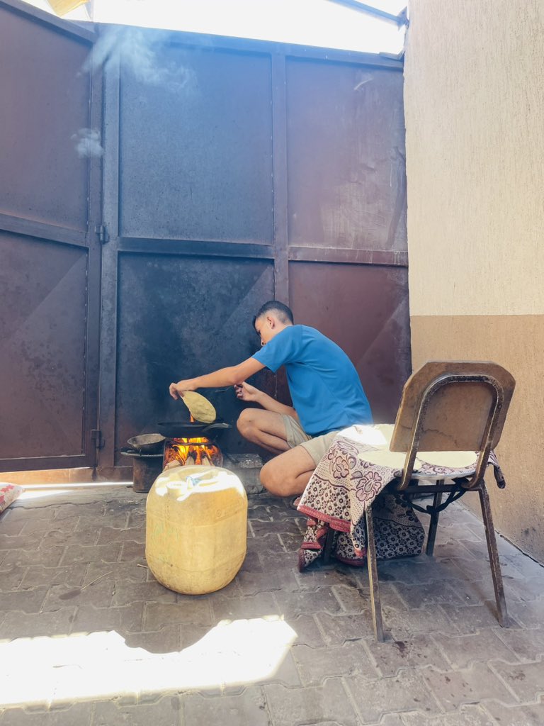 This is my brother Nour. He was supposed to be in high school, dreaming of studying medicine, but the war stole his dreams. Now he spends his days carrying water and making fire. Doesn’t he deserve to live and dream like other children? Where is humanity?
<a href="/Louis_Allday/">Louis Allday</a>