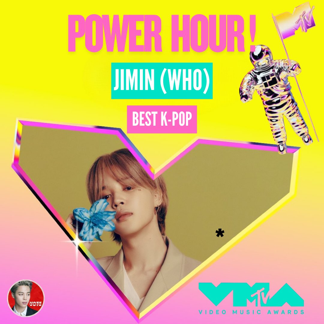 🗳 Video Music Awards 2025
🏆Best KPOP [Who by Jimin]
📌

❗️POWER HOUR❗️

For those who are awake now, let's start voting without stopping until the double vote is over! 🏃‍➡️

#VMAsForJimin
#VMAs_Jimin_WHO

✔️You can vote 10x per acct/per day. 20x on Power Hour &amp; Double day
✔️