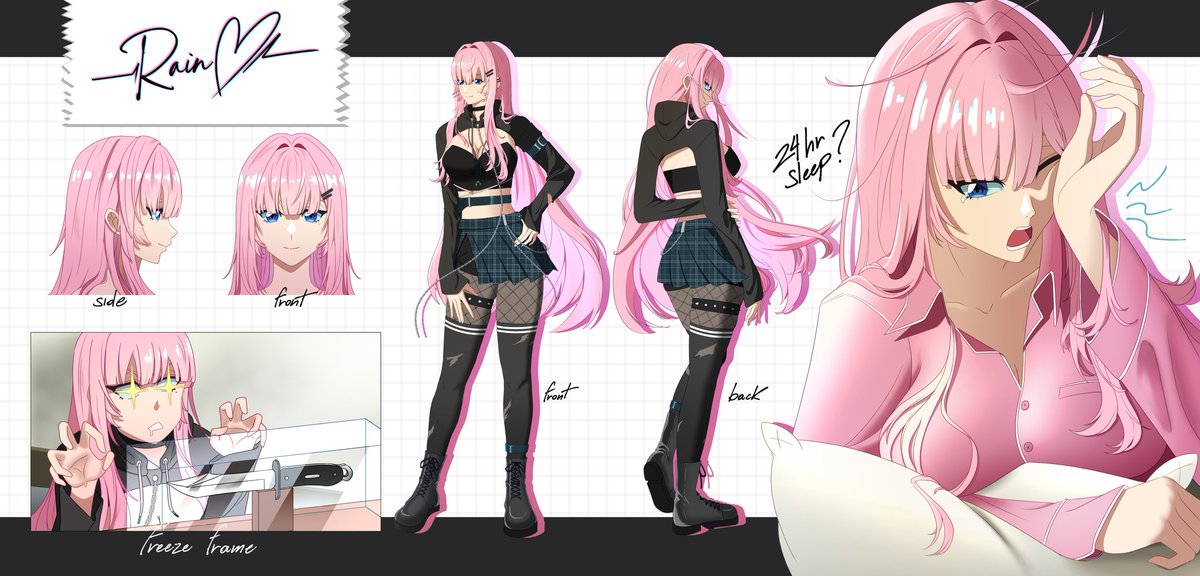{RainEB}💧☁️ Assassin Vtuber tweet media