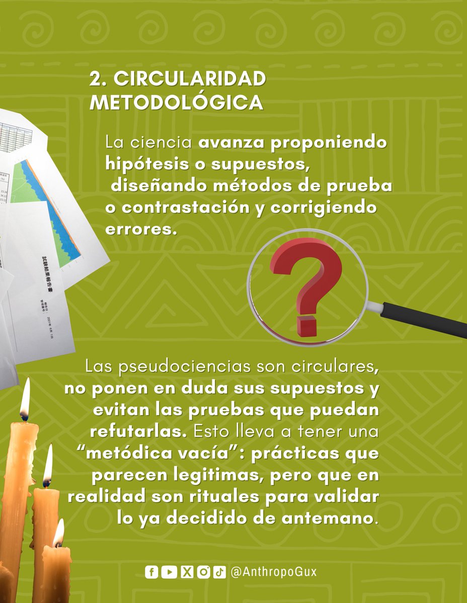 AnthropoGux's tweet photo. 📃7 claves para detectar pseudociencias 

#pseudociencia #filosofia #mariobunge #charlataneria #anthropogux https://t.co/5AppWXhGoc