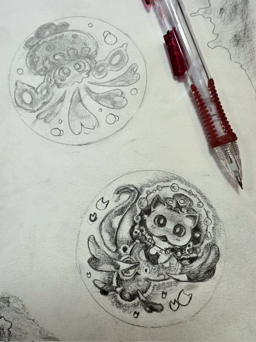 Mulcharmy doodles 🫧😽