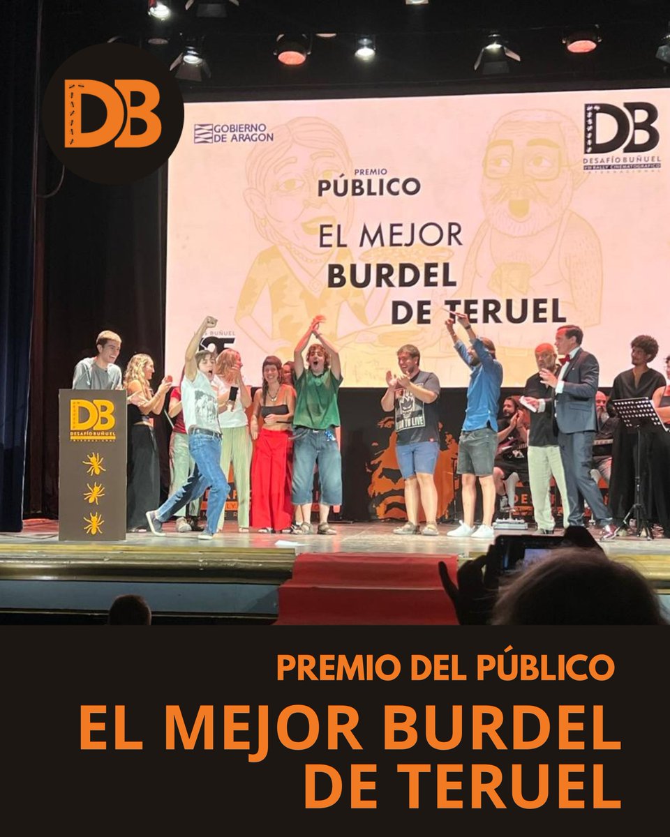PREMIO DEL PÚBLICO🏆 | Entrega José Miguel Meléndez, delegado en Teruel de <a href="/aragontv/">Aragón TV</a>  

#TeruelDeCine #cine #RallyCinematográfico #cortometrajes #premiosdecine #festivaldecine