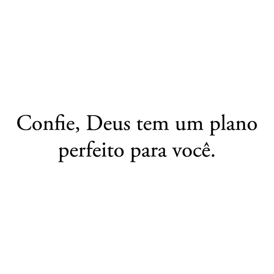 Você crê? Digite: AMÉM!