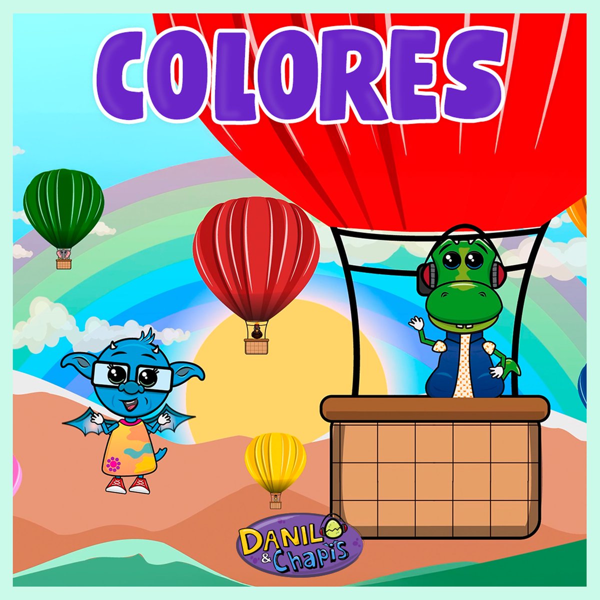 Danilo &amp; Chapis llenan el cielo de música y alegría con su nuevo sencillo y video "Colores".

👉🏼 hypeddit.com/26pnyb

#aprendizajedivertido #edutainment