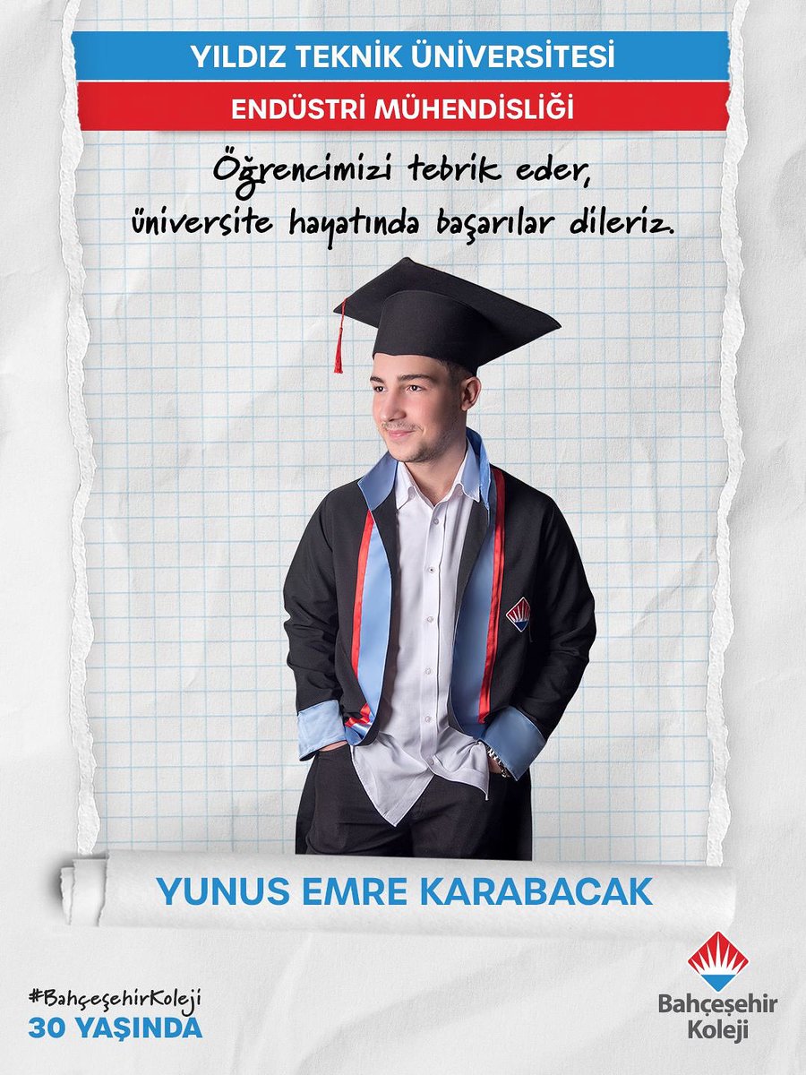 Öğrencimizi tebrik eder, üniversite hayatında başarılar dileriz. 

#yksyerlestirme
#bktrabzon