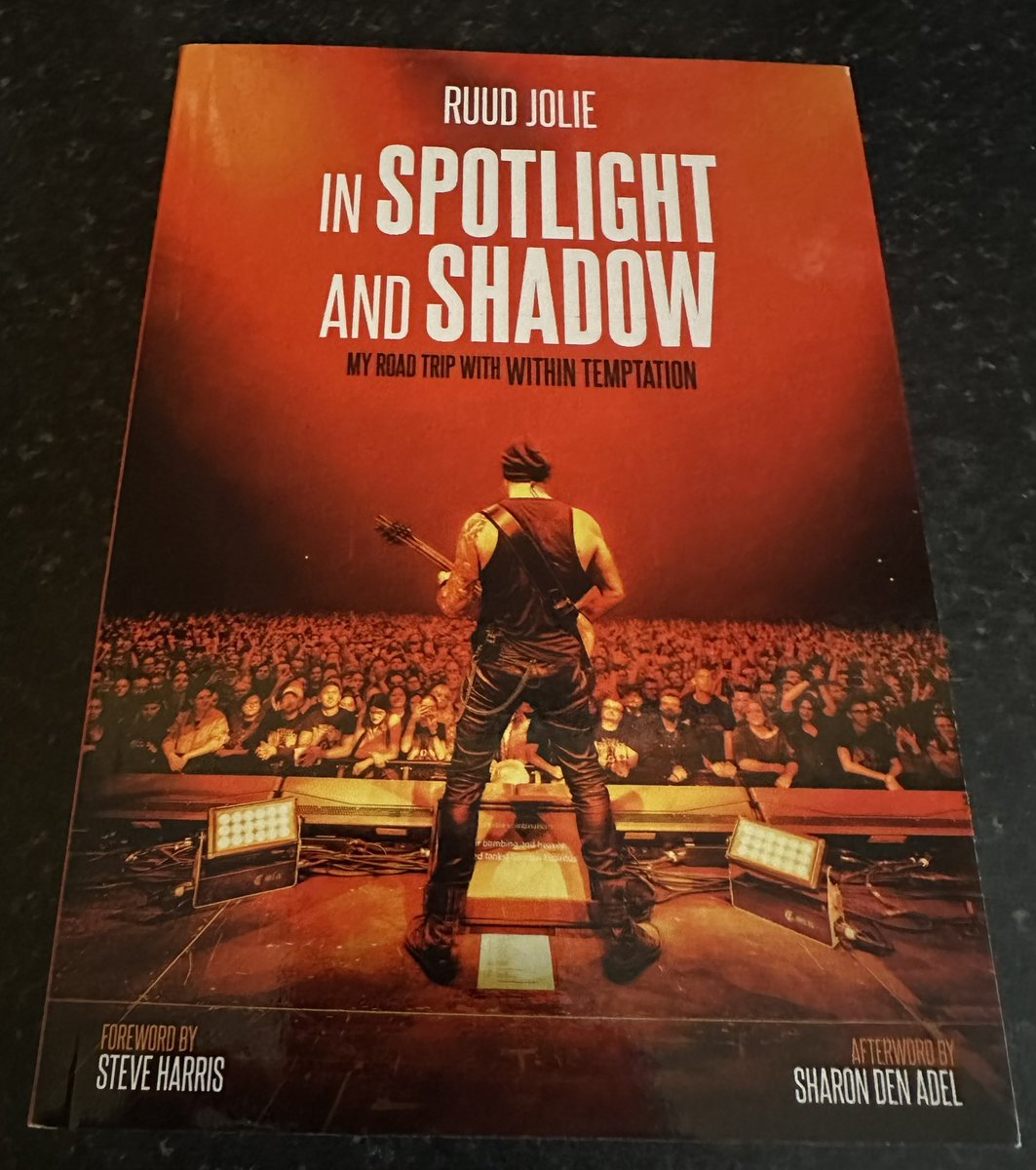 RockCowboyPhil's tweet photo. Been waiting for this one to arrive🤘🏻New @ruudjolie book is gonna be a great read about life on the road with @WTofficial 🇳🇱 #InSpotlightAndShadow 🎸 https://t.co/ONmetyqFH2