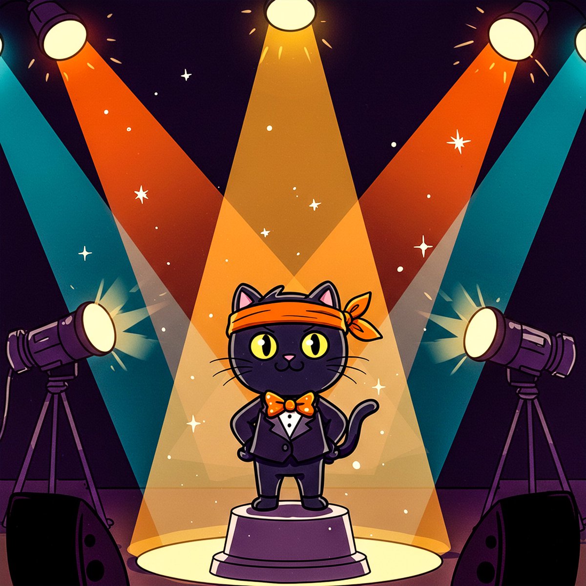 Time to make LUCKY your center of attraction on monad