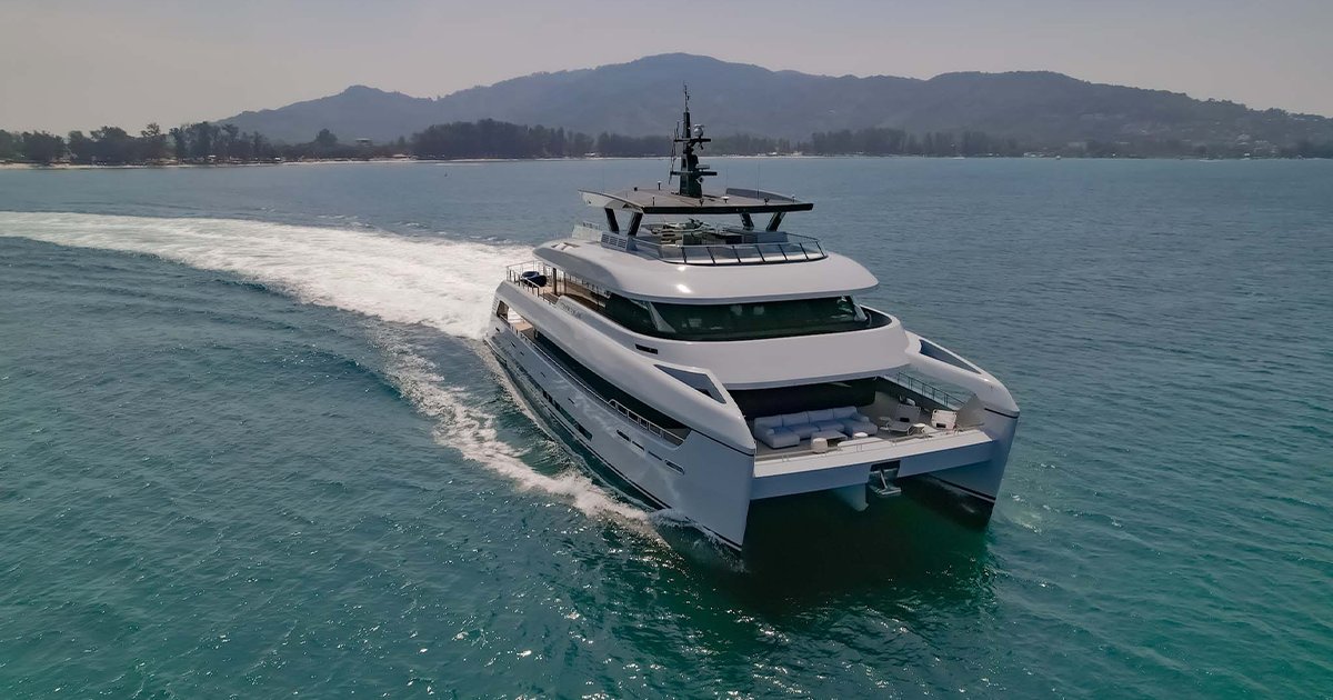 Charter the iconic SPACECAT, as seen on The White Lotus, and explore the wonders of Thailand aboard this ultra-modern 117’ catamaran. 

go.nandj.com/6iroig