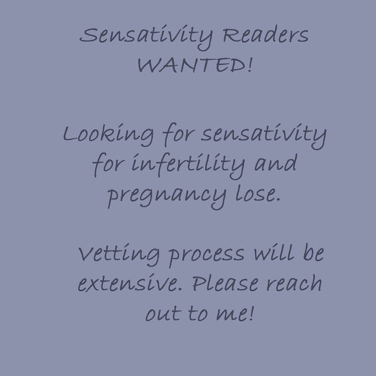 NesiLStone's tweet image. DM me! 

#reader #infertility #sensitivityreader