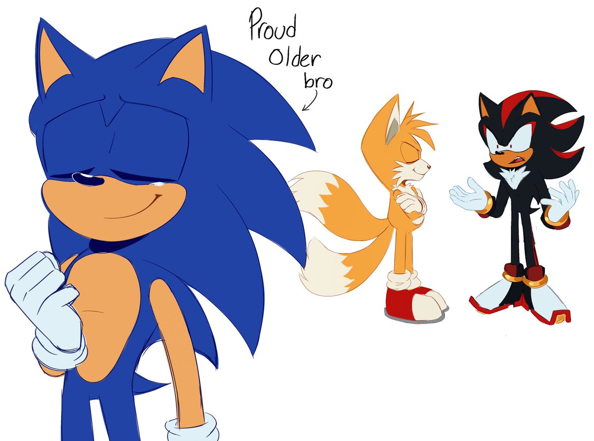 i’d like to think tails gets his sass and comebacks from sonic #SonicRacingCrossWorlds