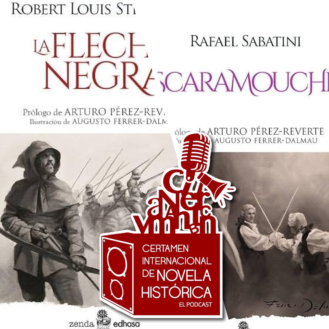☀️Despedimos el mes de agosto con un programas dedicado a los grandes clásicos de la literatura universal🎙️

🏰 En esta ocasión viajaremos a través de dos títulos inolvidables: Scaramouche, de Rafael Sabatini, y La flecha negra, de Robert Louis Stevenson.
 go.ivoox.com/rf/156569529