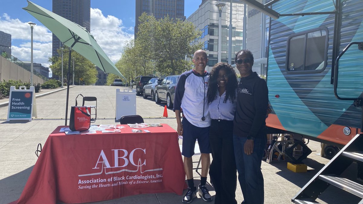 Welcome to the north coast ⁦<a href="/ABCardio1/">Association of Black Cardiologists</a>⁩! 50 years of improving cardiovascular health. Engage, Educate, Inform and Empower ⁦<a href="/TheCLE/">Destination Cleveland</a> community! Know your numbers” is key. 3 day Free CV health risk assessment for LDL, LPa, GFR, A1c CRP at Strawbridge Mall downtown. ⁦
