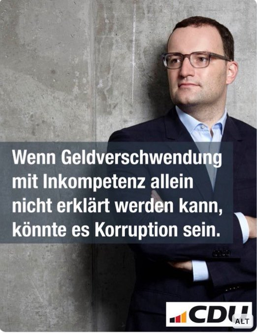 WhHartmann's tweet photo. @CDUNRW_de -- Na, seid ihr so richtig stolz auf die #Verhältnisse hier? 
FEIERT IHR #MaskenJens #Spahn &amp; die #40Räuber?
BEWUNDERT IHR #StinkReiche #Erben &amp; #Steuerdiebe?
LACHT IHR über die doofen #Christen, die euch IMMER NOCH wählen?
BEFRIEDIGT EUCH die Erniedrigung der #Armen? https://t.co/GwrAuOgSYP