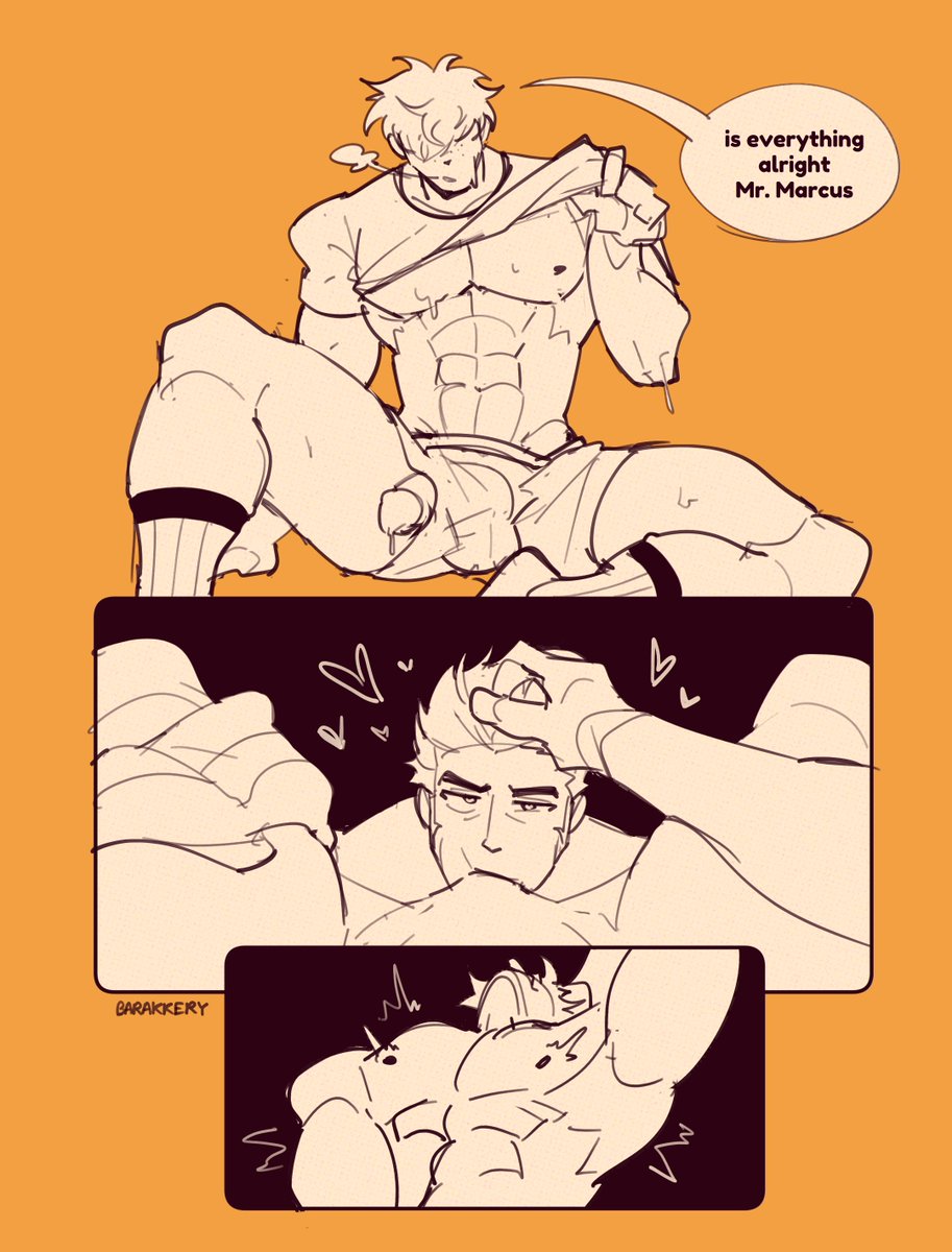 ᕓ( ᐛ )ᕗ Lowen and Marcus Sketch cmm!