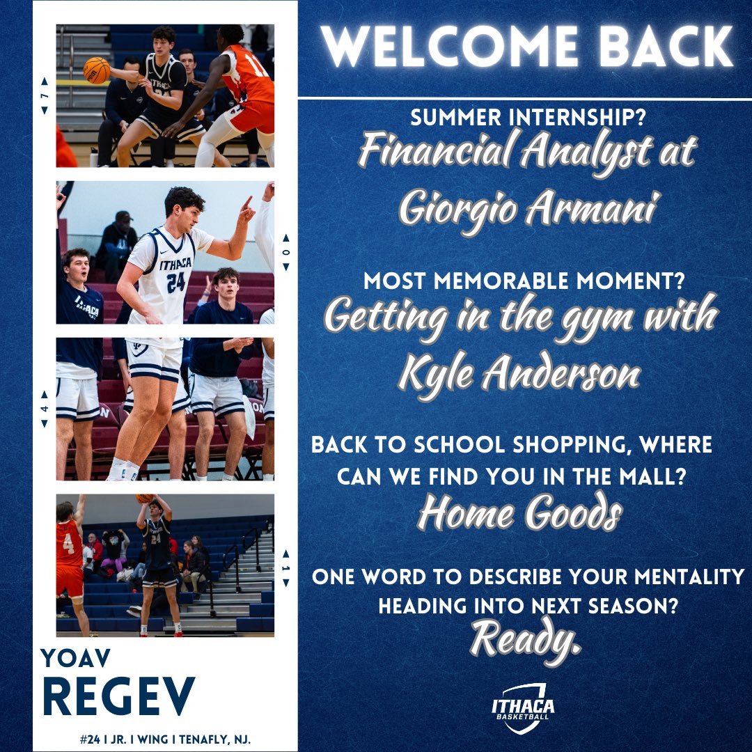 IthacaMBB's tweet image. Part 1. Welcome back to campus, officially upperclassmen!! Scroll to see what our Juniors have been up to this summer. 

Drop who you can relate to the most ⬇️ 

#GoBombers | #Family