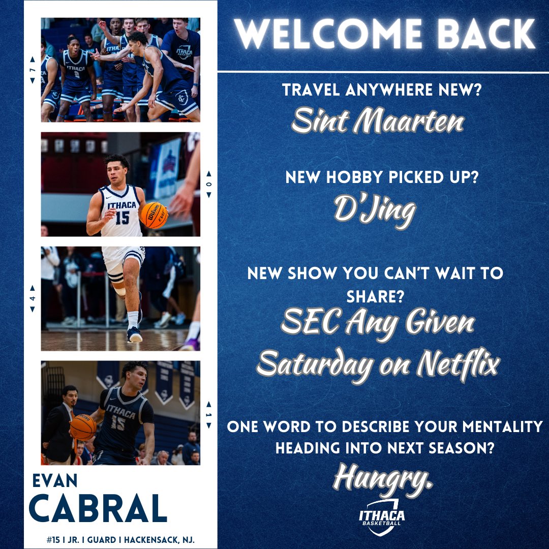 IthacaMBB's tweet image. Part 2. Welcome back to campus, officially upperclassmen!! Scroll to see what our Juniors have been up to this summer. 

Drop who you can relate to the most ⬇️ 

#GoBombers | #Family