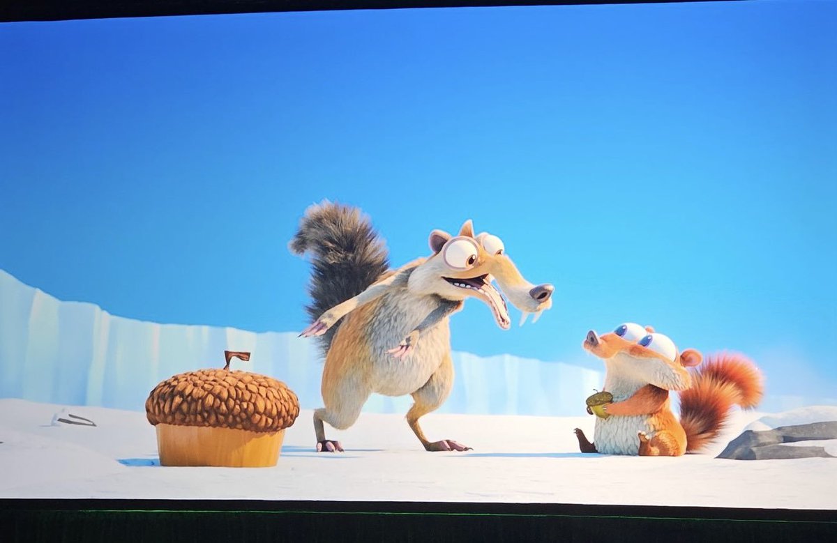 porqueTTarg's tweet image. &quot;Scrat&quot;

Porque la ardilla de &quot;La Era de Hielo&quot; tendrá un bebé en la sexta entrega de la saga.