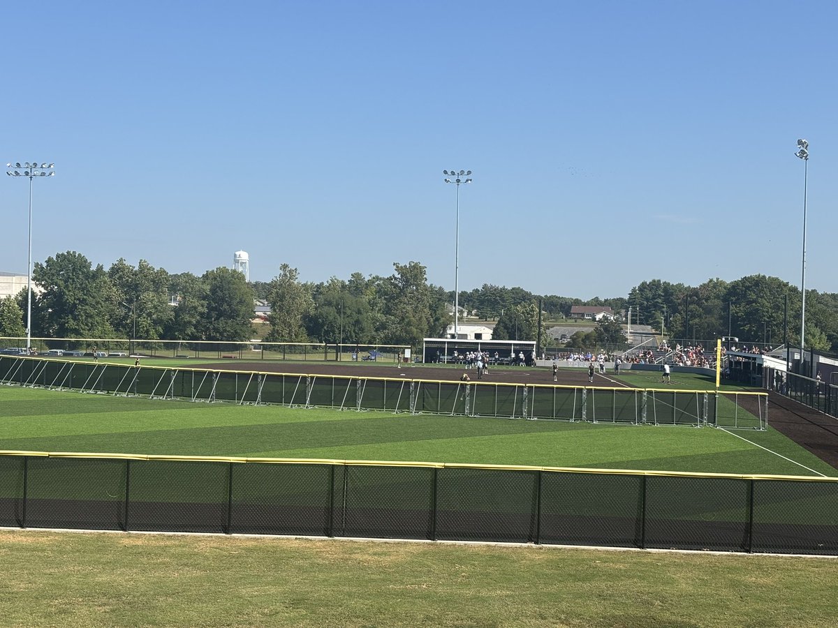 Trojans get the win this morning over St Dominic.

Great morning to soak in the sunshine and catch some more softball.