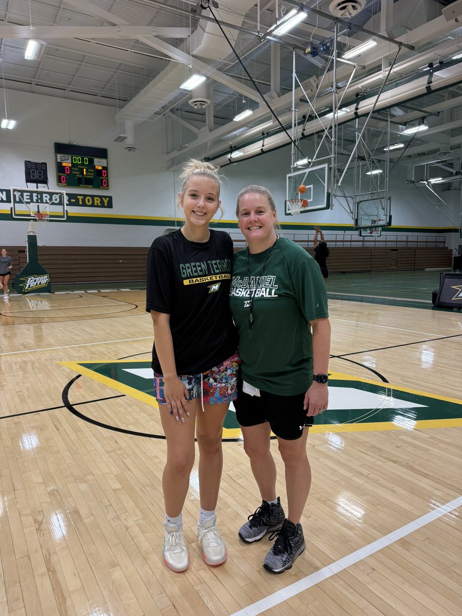 After a great weekend with the girls followed by McDaniel’s elite camp. I super excited to receive my fifth offer from McDaniel college! Thank you Coach Maggie and Coach Gowan! #5 <a href="/McDaniel_WBB/">McDaniel Women’s Basketball</a>