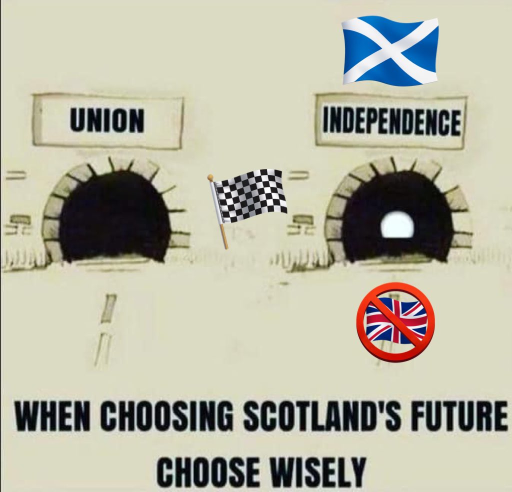 Scotland stands at a crossroads: endless decline under Westminster’s union, or a brighter future with independence. The choice is clear — sovereignty or subjugation. 🏴 #ScottishIndependence #YesScotland