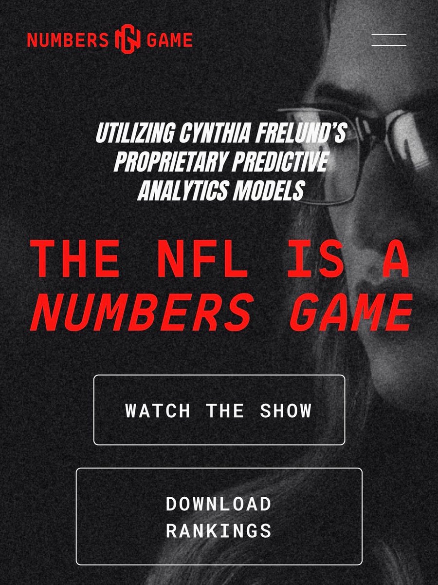 cfrelund's tweet image. We’re back and better - and there are even more new surprises coming too! Starting with a TWO part Fantasy preview… Watch the show, get the rankings on the site (numbersga.me) and listen anywhere you get your pods! #nfl #fantasyfootball #numbersgame