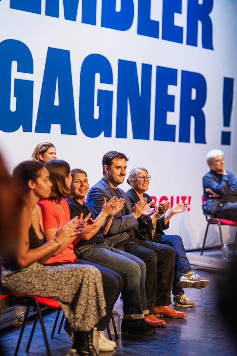Magnifique meeting qui redonne tant d’espoir pour œuvrer à la mobilisation des 10 et 18 septembre et à la construction de l’unité si essentielle pour empêcher l’extrême-droite de prendre le pouvoir et enfin gagner la majorité absolue et tout changer !

#rassemblerpourgagner