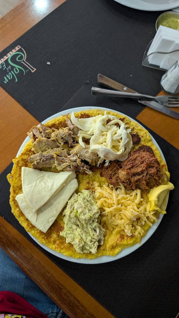 La cachapa en cuestión: