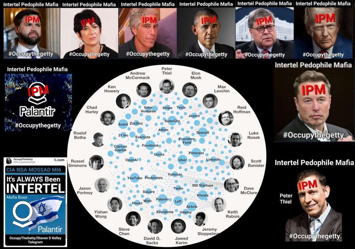 otgsdk's tweet photo. https://t.co/tPQMb8pv8N Lucky Luciano predecessor of
#Intertel Pedophile Mafia JPaul Getty, Richard Nixon, Don Nixon, Gordon Getty, Robert Vesco Resorts International, Gavin Newsom, Donald Trump, Roger Stone, Jeffrey Epstein, Ghislaine Maxwell, Jacob Rothchild, King Charles III, Julius Getty, Joseph Getty, Sabine Getty, Pia Getty, Mark Getty
https://t.co/zjFuybXRcL