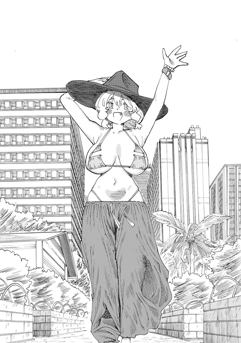 あとはアナログイラストかな(トーンはデジタル)

 #今月描いた絵を晒そう 