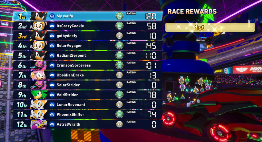 E-Stadium might be my lucky charm circuit, Back to back dubs achieved 😤