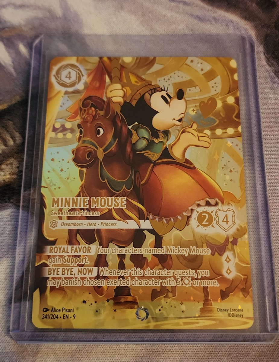 Well this Fabled case was pretty good to me... Minnie is gorgeous!!