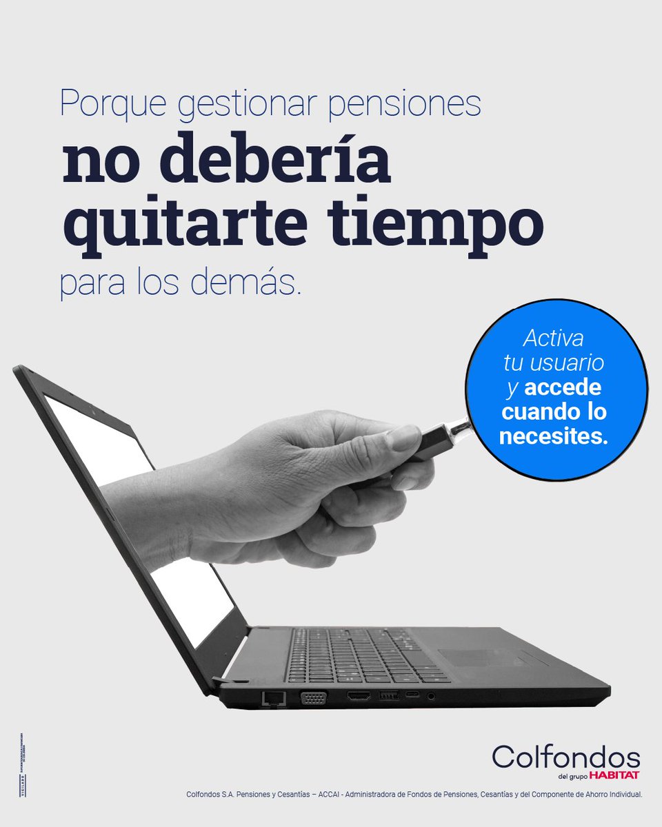 En Colfondos entendemos lo que pasa al otro lado del escritorio.
Por eso, creamos el Portal Transaccional Empleador:
una plataforma que te da control, ahorro de tiempo y facilidad para hacer gestiones claves en segundos. colfondos.com.co/dxp/empresas/c…
