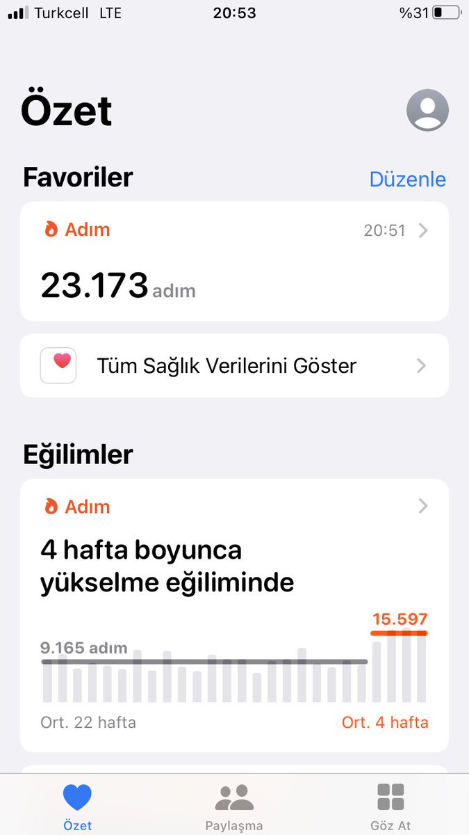 Ben tamamım. Şükür. ✅