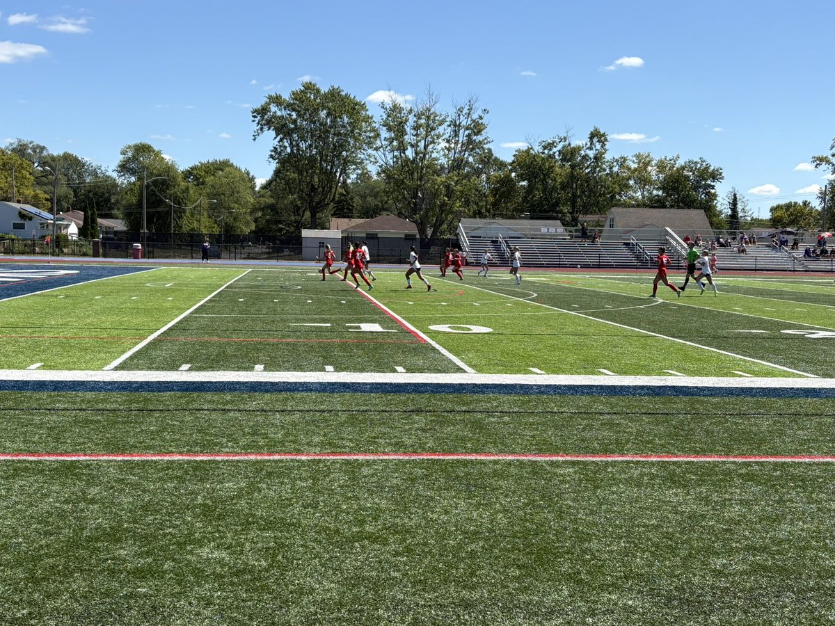 Biggest game in town:  Girls soccer getting it done against Hartley today!